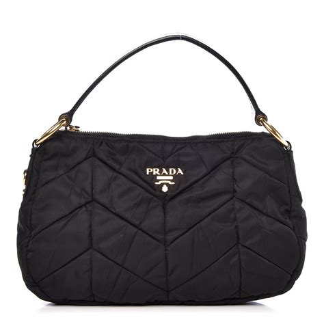 prada black small bag cahier nylon quilted embroidered|Prada nylon tessuto bow bag.